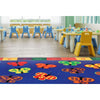 123 ABC Butterfly School Rug