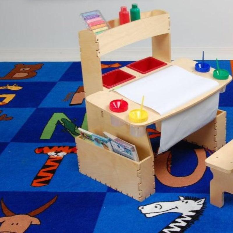 A to Z Animals Classroom Seating Rug