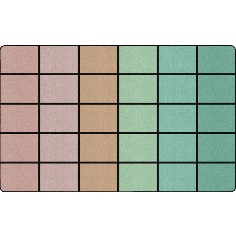 Pastel Paradise Seating Rug