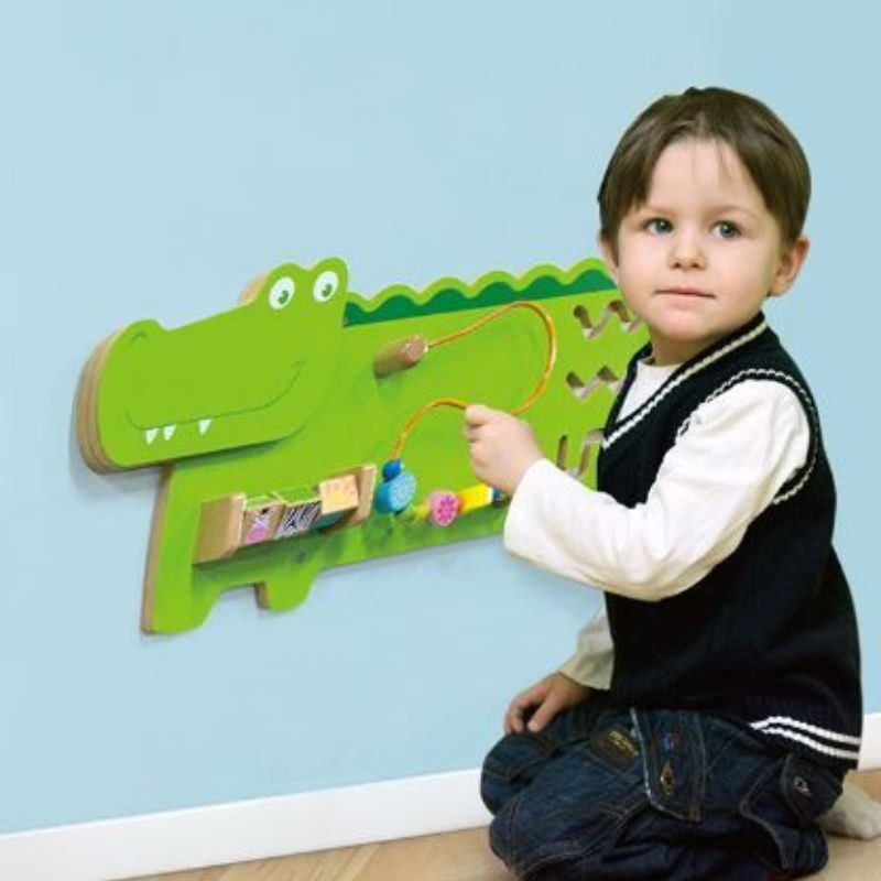 Crocodile Activity Sensory Wall Toy