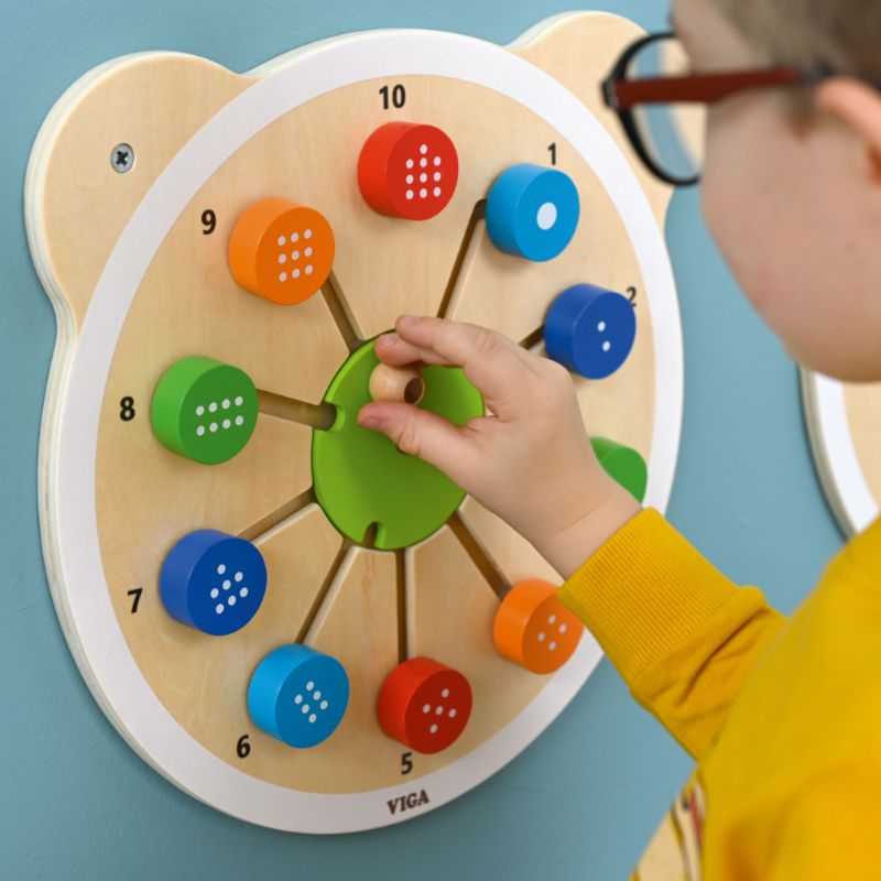 Match the Numbers Sensory Wall Toy