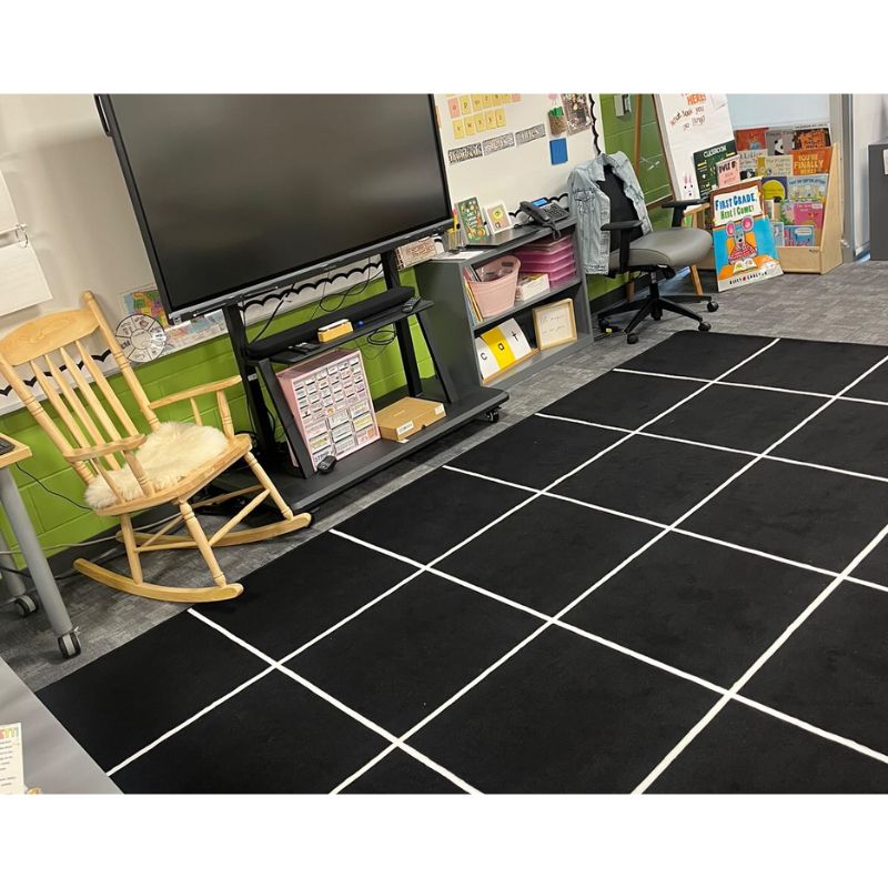 Night Sky Classroom Seating Rug