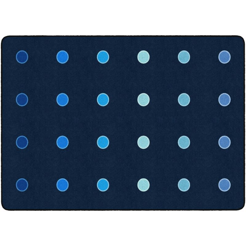 Ocean Mini Dots Classroom Seating Elementary School Rug