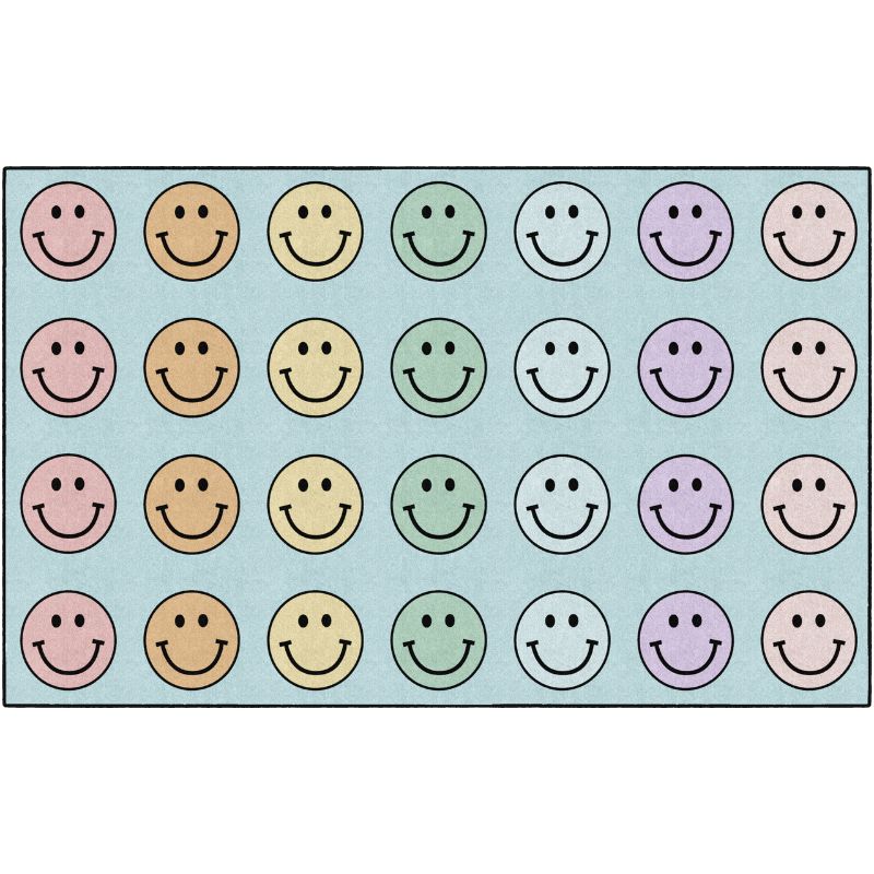 Smiley Face Classroom Rugs