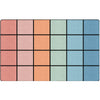 Pastel Paradise Classroom Seating Rug