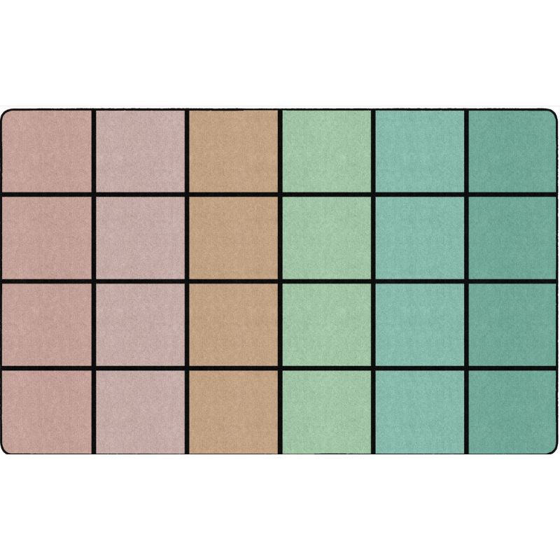 Pastel Paradise Seating Rug