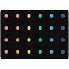 SensoryEdge Rainbow Mini Dots Seating Rug