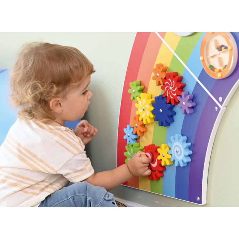 Interactive Rainbow Wall Toy