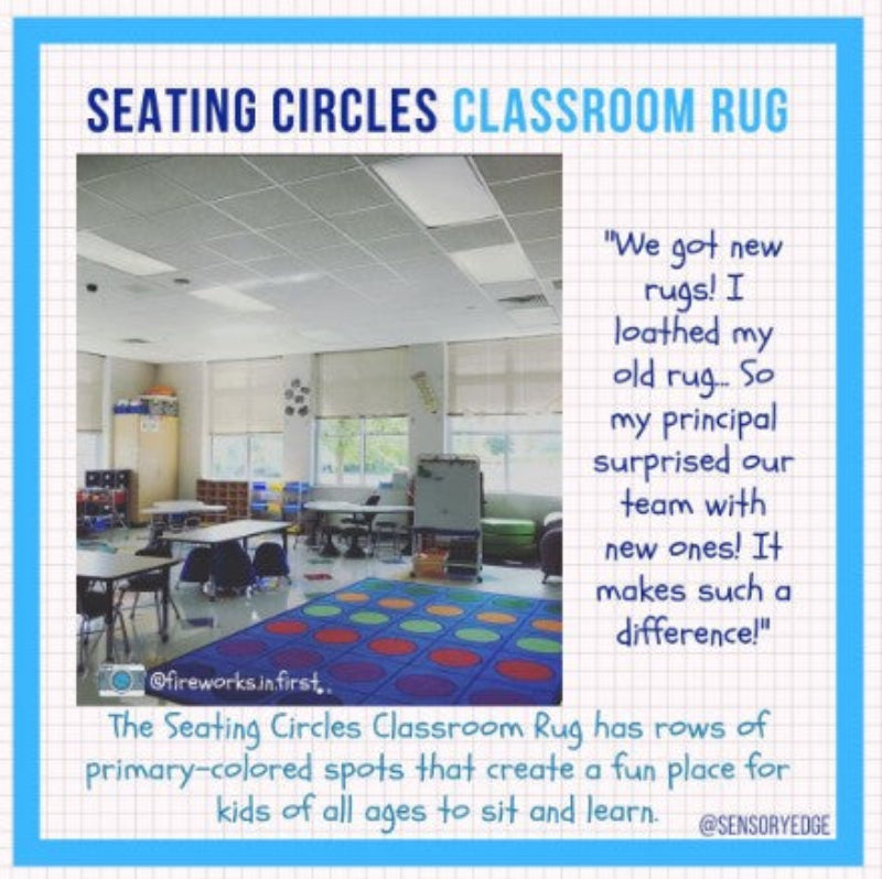 Seating Circles Classroom Rug