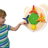 Spinning Pinwheels Wall Activity