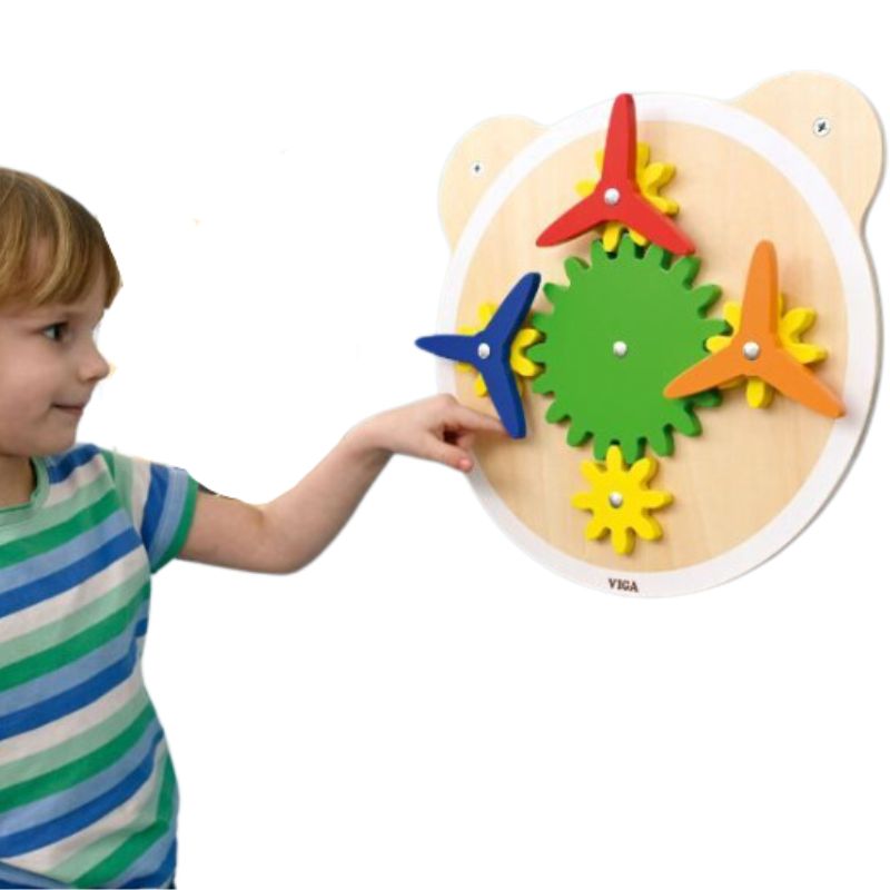 Spinning Pinwheels Wall Activity