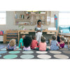 Tranquil Tundra Dots Classroom Seating Rug