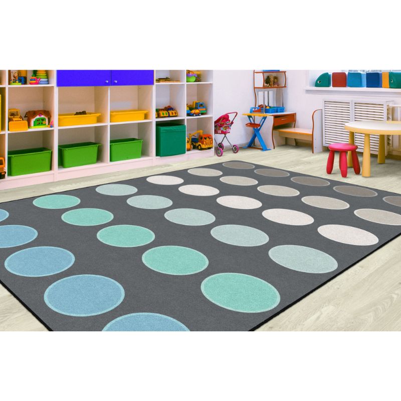 Tranquil Tundra Dots Seating Rug