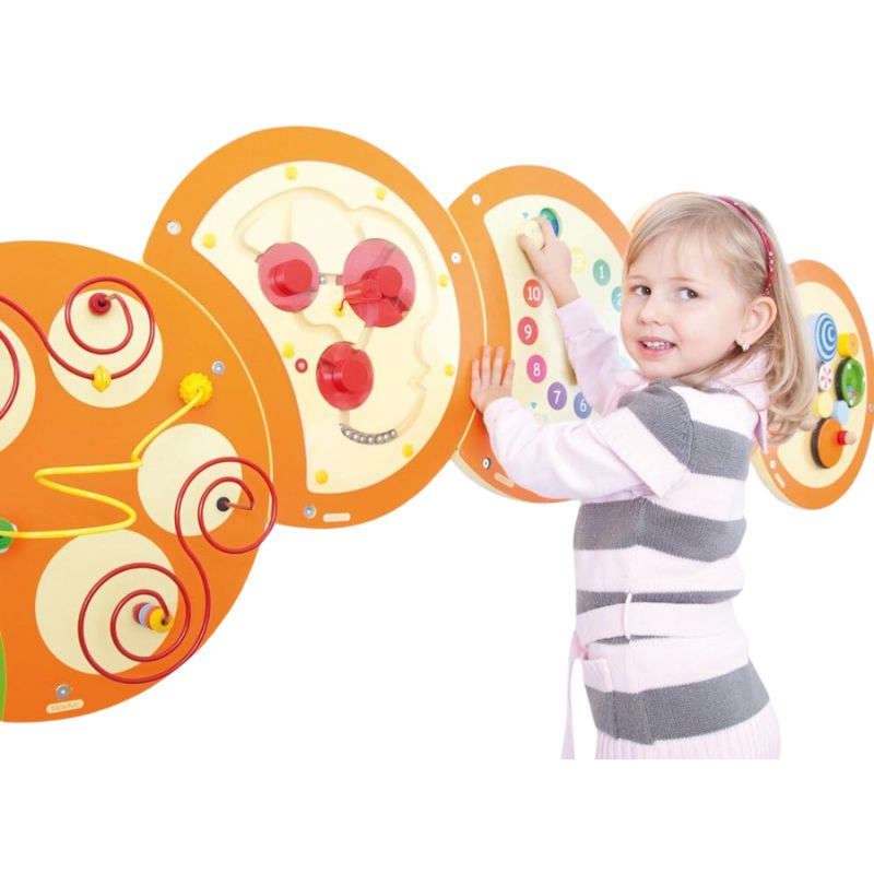 Caterpillar Sensory Activity Panels - 5 Piece Set