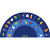 fun with phonics semi circle rug