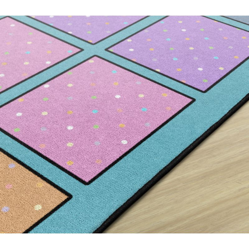 Happy Squares Seating Grid Carpet