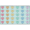 Happy Hearts Classroom Seating Rug