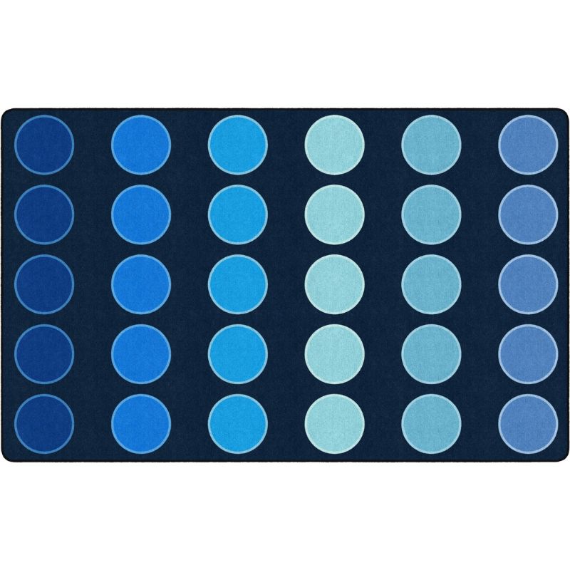 Ocean Dots Classroom Seating Rug