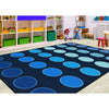 Ocean Dots Classroom Rug