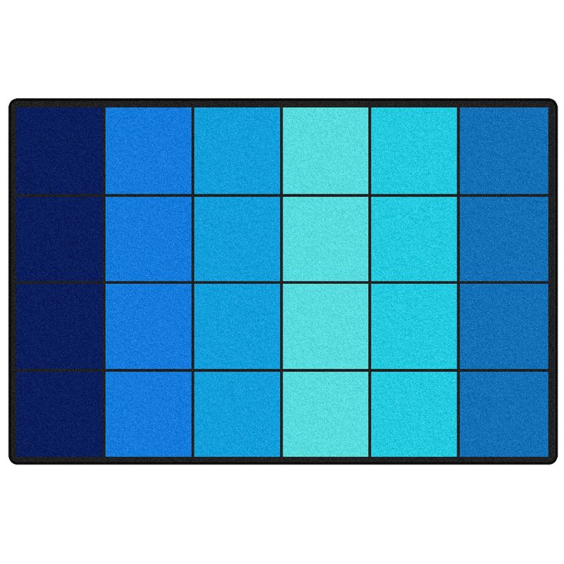 Ocean Blues Classroom Seating Rug