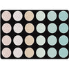 Pastel Paradise Dots Classroom Seating Rug