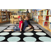 Pastel Paradise Dots Classroom Rug