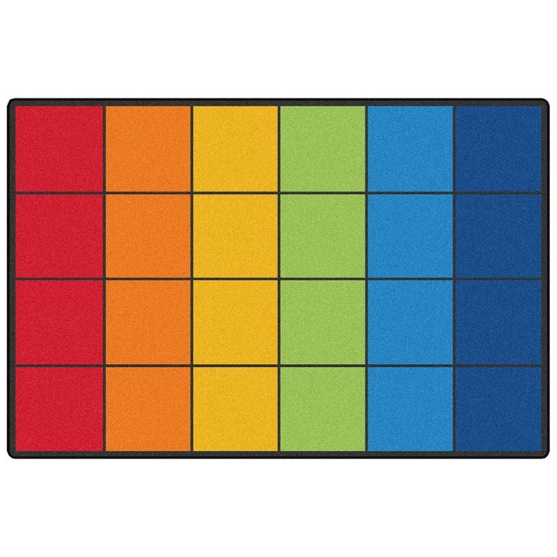 Rainbow Reverie Classroom Rug