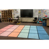 Pastel Paradise Classroom Seating Rug