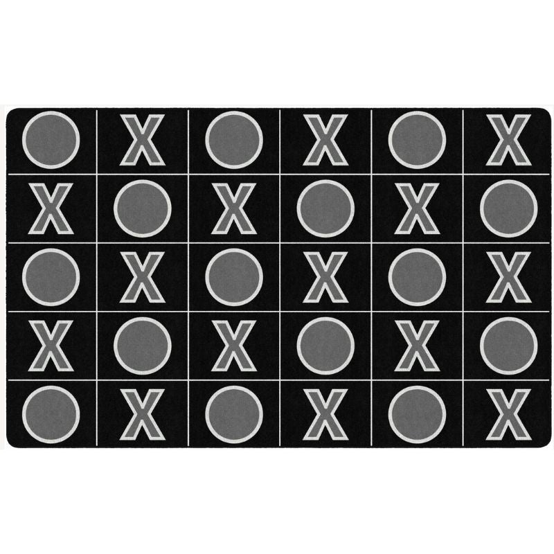 Tic Tac Toe Classroom Seating Rug