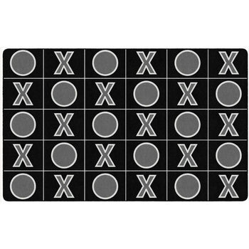 Tic Tac Toe Classroom Seating Rug