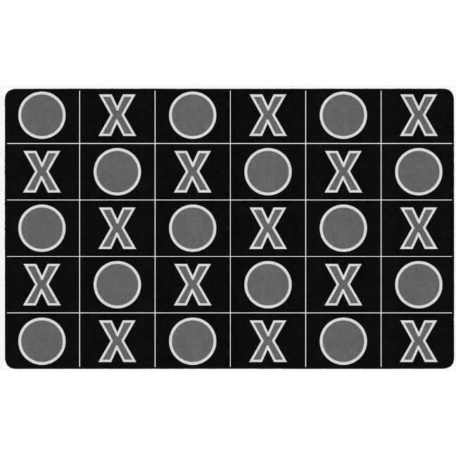 Tic Tac Toe Classroom Seating Rug