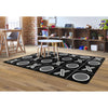 Tic Tac Toe Classroom Seating Rug