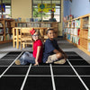 Night Sky Seating Rug - SensoryEdgeThe Night Sky Serene Classroom Seating Rug is a major statement carpet for modern classroom settings.