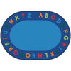 Alphabet Circletime Oval Rug