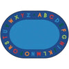 Alphabet Learning Oval Rug - Factory Second