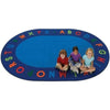 Alphabet Circletime Oval Rug