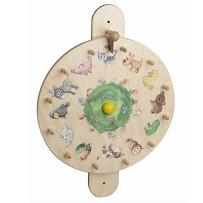 Animal Turntable Exercise Wall Activity - 120364 HABA