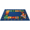 Bilingual Alphabet Rug