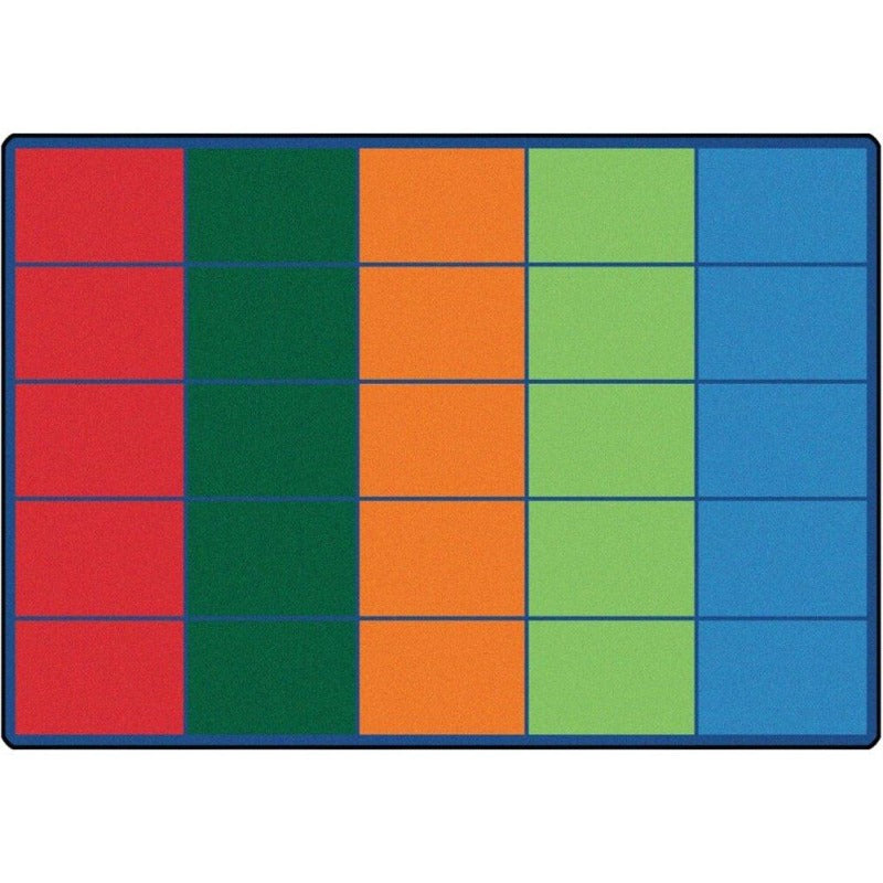 Colorful Rows Seating Rug