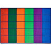 Colorful Rows Seating Rug - Factory Second