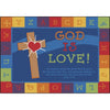 God is Love Learning Value Line Plus Rug