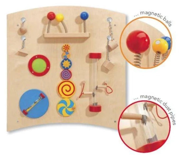 Learning & Sensory Activity Curve Wall Panel by HABA, Free