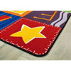 KIDSoft Toddler Alphabet Blocks Rug