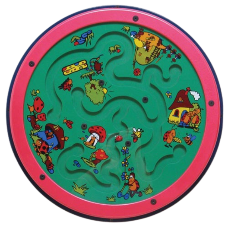 Ladybug Lane Wall Activity Maze Toy