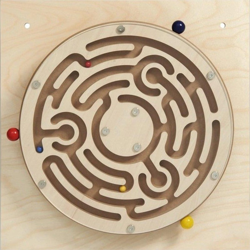 Labyrinth Maze Sensory Wall Panel Toy, 023139