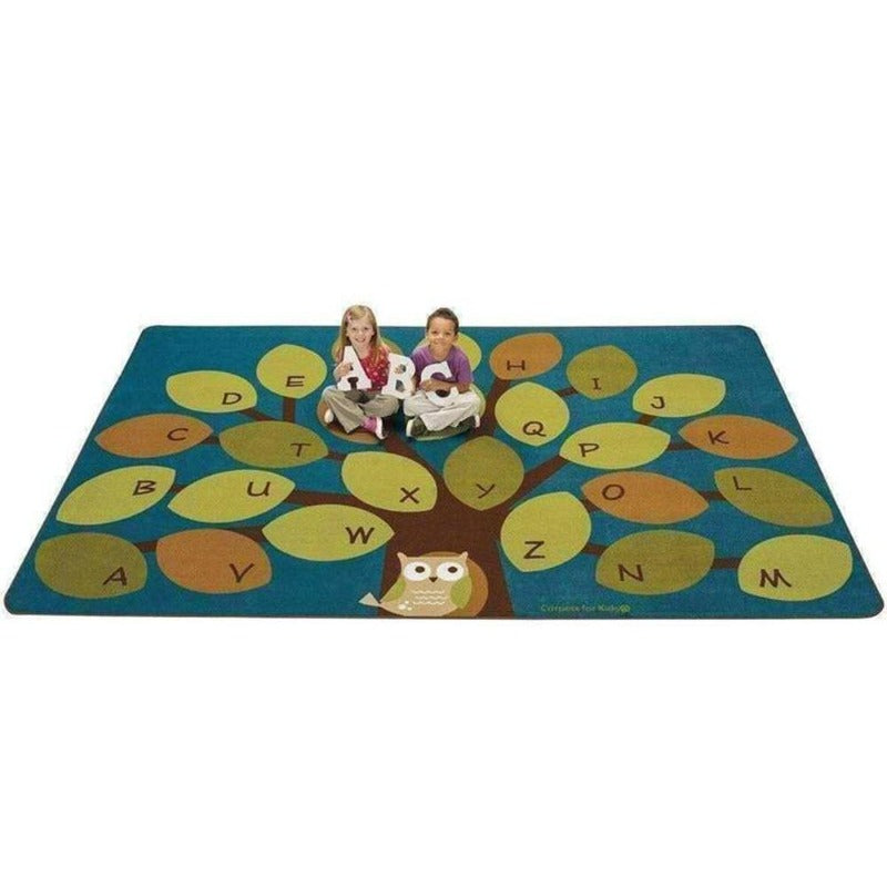 Owl-phabet Tree Rug